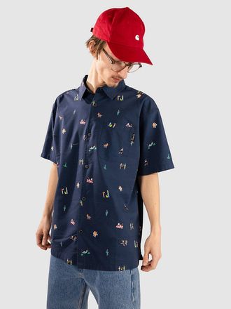 Iriedaily Resorio Camisa azul