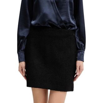 Guess Zita Mini Rok - Dames - Rokken - Zwart - Maat: XL Tweed