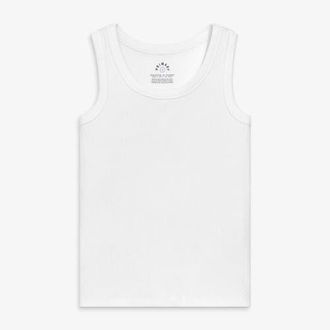 primary Adult Rib Tank in White at Nordstrom, Size Xx-Large