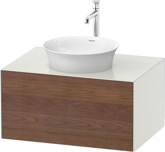 Duravit Duravit - Tulip Blanco, Mueble De Ba&ntilde;o Montado En La Pared, Ancho