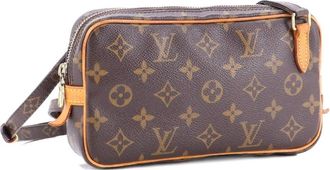 Louis Vuitton Pochette Marly Bandouliere Bag Monogram Canvas crossbody bag - Bruin