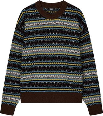 STUDIO TOMBOY round-neck sweater - Brown