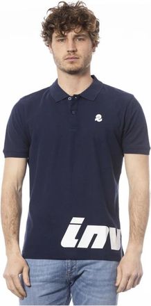 Invicta Polo met korte mouwen - Heren - Polos - Blauw - 2XL - Katoen - Tops