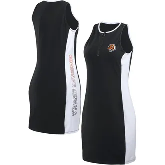 WEAR by Erin Andrews Womens WEAR by Erin Andrews Black Cincinnati Bengals Bodyframing Tank Dress at Nordstrom, Size Xx-Large