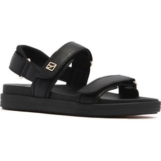 FRANKiE4 Rome Sandal in Black at Nordstrom, Size 9.5