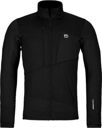 Ortovox Fleece Grid Jacket Fleecejacke f&uuml;r Herren | schwarz