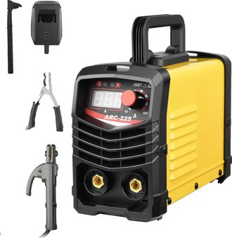 OEM Soldadora De Electrodos Mma, Salida De 120 A, Tecnolog&iacute;a Inversora Igbt, Color Amarillo