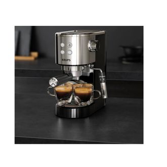 Krups Cafetera Espresso 15 Bar Acero Inoxidable/negra - Xp444c10