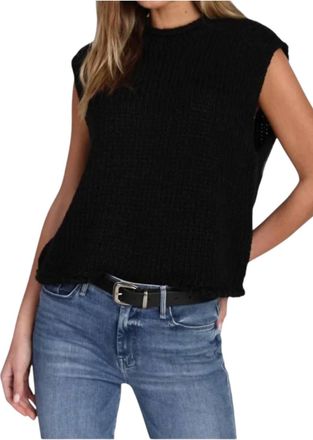 Dylan Hudson Sweater In Black
