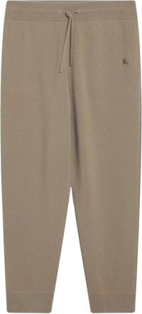 Burberry Monogram Detail Knit Track Pants - Dames - Sweatpants - Bruin - XL - Broeken