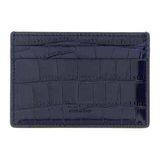 Tom Ford Heren, Accessoires, Blauw, Maat: ONE Size Leer