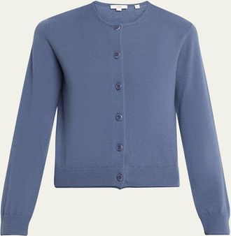 Vince Scallop-Trim Cardigan