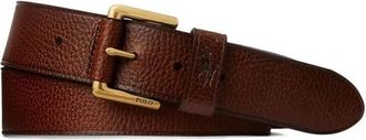 Polo Ralph Lauren Leren Riem - Heren - Riemen - Bruin - 85 CM - Leer - Accessoires