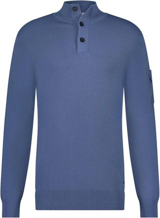 Born with Appetite Heren, Truien, Blauw, Maat: 3XL