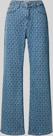 Colourful rebel Jeans mit weitem Bein Modell Gaias in Jeansblau, Gr&ouml;&szlig;e XL