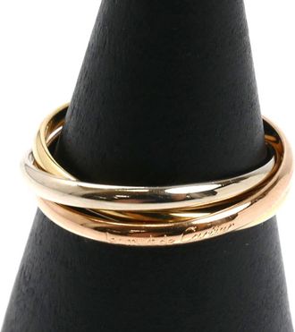 Cartier Yellow Gold (18K) Pink Gold (18K) White Gold (18K) Band Ring (Pre-Owned)