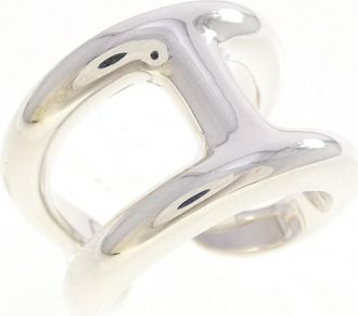 Herm&egrave;s Silver 925 Band Ring (Pre-Owned)