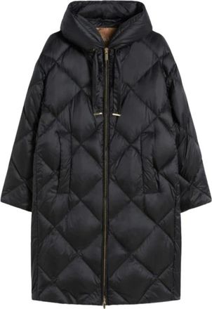 Max Mara Zwarte Jassen The Cube Stijlvol - Dames - Parka Jassen - Zwart - S - Jassen