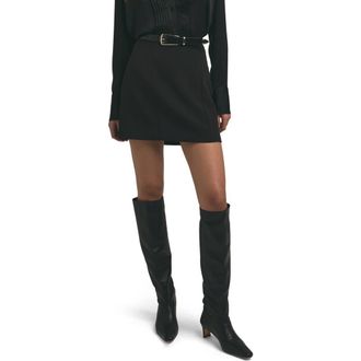 Favorite Daughter The Favorite Miniskirt in Black at Nordstrom, Size 12
