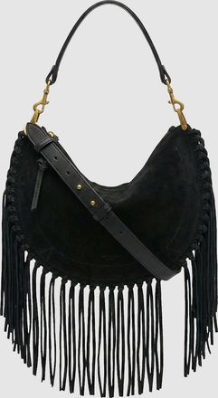 Isabel Marant Sac Bandouli&egrave;re Oskan Soft Zip Black