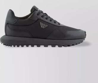 Emporio Armani logo-detail low-top sneakers