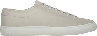 Moorer Leather Trainers with Logo Detail - male - Moorer - Sneakers - Gray - 11 UK - Shoes
