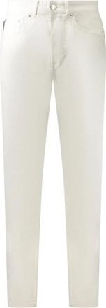 North Sails Stretch Dobby 5-Pocket Broek - Heren - Regular Fit Jeans - Wit - W36 - Katoen - Jeans