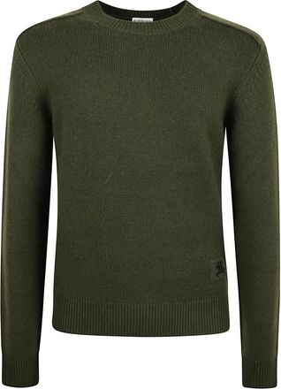 Burberry Sweaters - Heren - Cashmere truien - Groen - L - Kasjmier - Truien & Vesten