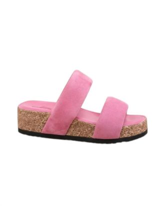 Free People Womens Fairmont Flared Sandal In Pink