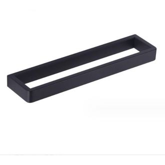 OEM Anillo Para Toallas De Ba&ntilde;o, Toallero Negro, Toallero De Acero Inoxidable Sus304, 30 Cm, Montaje En Pared -crezuo