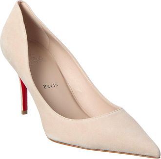 Christian Louboutin Miss Z 80 Suede Pump