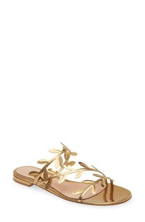Gianvito Rossi Flavia 05 Sandals in Metal Mekong at Nordstrom, Size 40