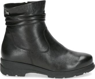 Caprice Zwarte Casual Gesloten Booties Vrouwen - Dames - Winterlaarzen - Zwart - 37 EU - Schoenen