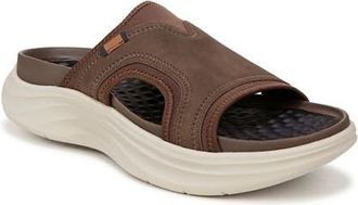 Dr. Scholls Feel Energy Recovery Slide Sandal in Dark Brown at Nordstrom, Size 10