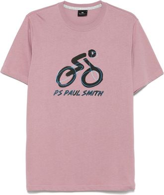 Paul Smith T-shirt con stampa - Viola