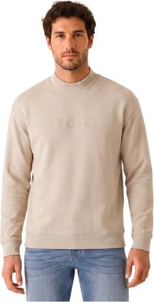 HUGO BOSS Heren, Sweatshirts & Hoodies, Beige, Maat: 2XL Katoen
