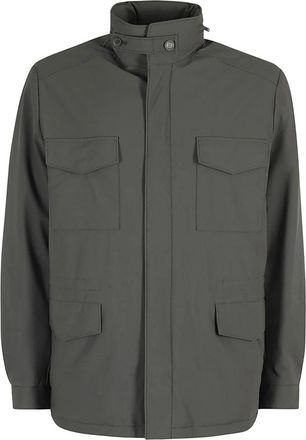 Duno Stretch Microfiber Field Jacket - Heren - Zomerjassen - Groen - M - Jassen