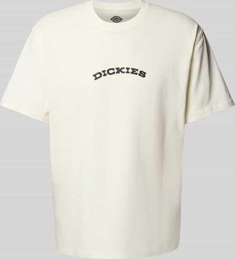 Dickies T-Shirt mit Label-Print in Offwhite, Größe XL