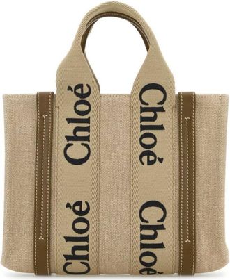 Chloé Beige Woody Toto Bag