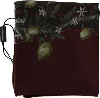 Dolce & Gabbana Pre-owned Fabric scarves - Dames - Vintage Accessoires - Bruin - ONE Size - Vintage