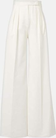 Max Mara Pantaloni a gamba larga Chenzia in cotone