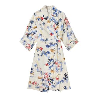 Munthe Bloemenwikkeljurk met tailleband - Dames - Jurken - Veelkleurig - Maat: S