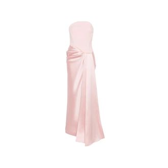 Solace London Dames, Jurken, Roze, Maat: S Zijde
