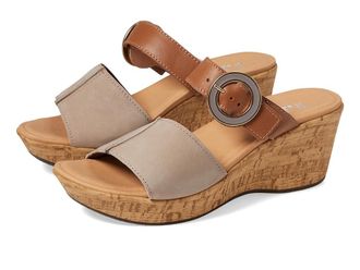 Naot Breezy Womens Shoes Stone Nubuck/Caramel Leather : EU 41 (US Womens 10) M