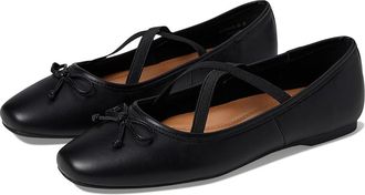 Dolce Vita Maysa Womens Flat Shoes Black : 9 M, Leather/Rubber