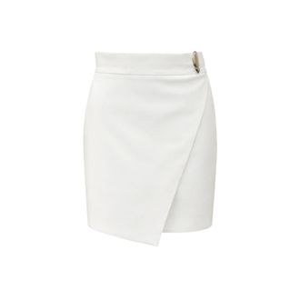 Simona Corsellini Short Skirts, female, White, Size: S Infinity Short Skirt