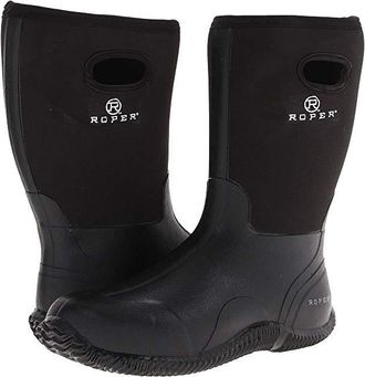 Roper Barnyard Boot Cowboy Boots Black : 11 D - Medium