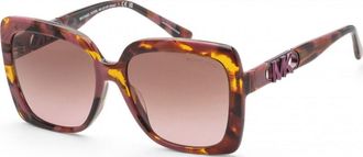 Michael Kors Womens MK2213F 58 39989T Fashion Sunglasses - Brown - One Size
