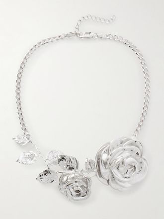 Magda Butrym Collana In Metallo Argentato - Argento