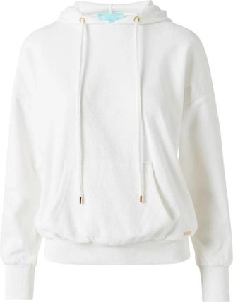 Melissa Odabash Hooded Sweatshirt Nora - Dames - Hoodies - Wit - L - Katoen - Hoodies & sweatvesten